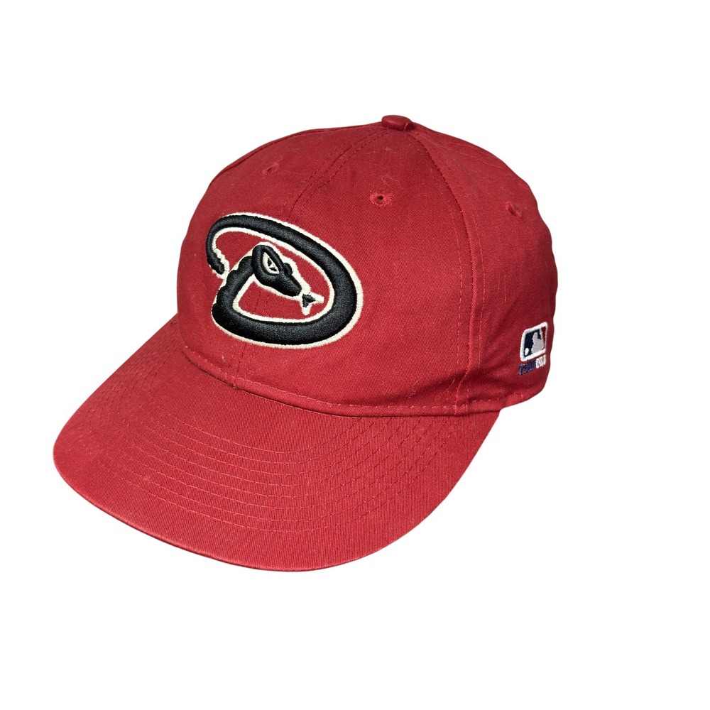 Arizona Diamondbacks Hat Cap Strap Back Red Black MLB Baseball Youth
